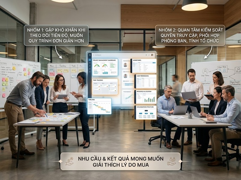 Đối tượng mục tiêu kế hoạch marketing được chọn theo nhu cầu và mức ưu tiên